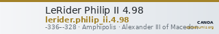 LeRider Philip II 4.98 — CANOA