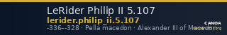 LeRider Philip II 5.107 — CANOA
