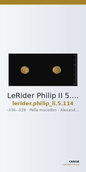 LeRider Philip II 5.114 — CANOA