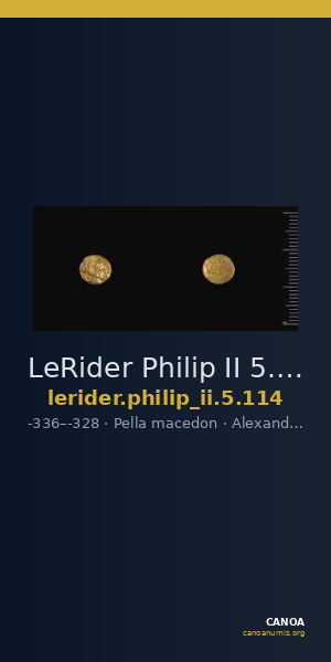 LeRider Philip II 5.114 — CANOA