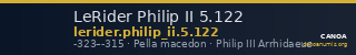 LeRider Philip II 5.122 — CANOA
