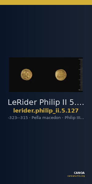 LeRider Philip II 5.127 — CANOA