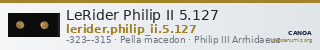 LeRider Philip II 5.127 — CANOA