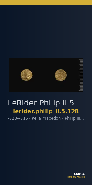 LeRider Philip II 5.128 — CANOA