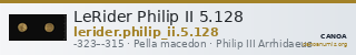 LeRider Philip II 5.128 — CANOA