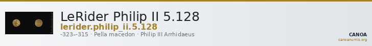 LeRider Philip II 5.128 — CANOA