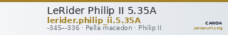LeRider Philip II 5.35A — CANOA