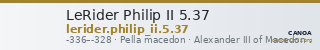LeRider Philip II 5.37 — CANOA