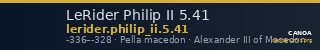 LeRider Philip II 5.41 — CANOA