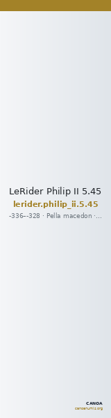 LeRider Philip II 5.45 — CANOA
