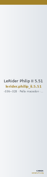LeRider Philip II 5.51 — CANOA