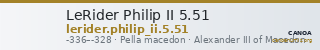 LeRider Philip II 5.51 — CANOA