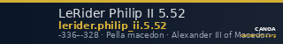 LeRider Philip II 5.52 — CANOA