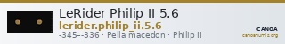 LeRider Philip II 5.6 — CANOA