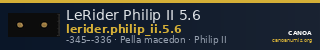 LeRider Philip II 5.6 — CANOA