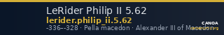 LeRider Philip II 5.62 — CANOA
