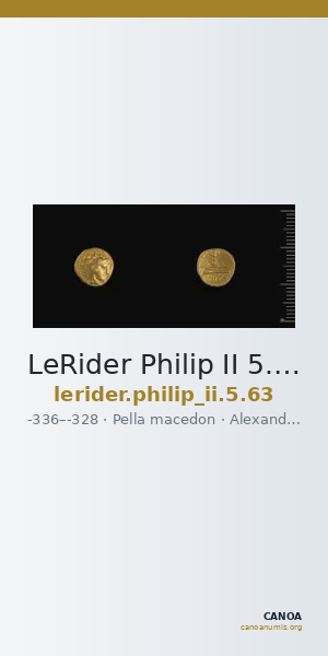 LeRider Philip II 5.63 — CANOA