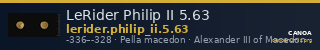 LeRider Philip II 5.63 — CANOA