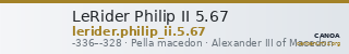 LeRider Philip II 5.67 — CANOA