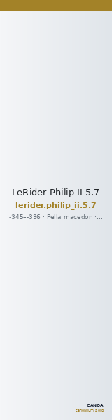 LeRider Philip II 5.7 — CANOA