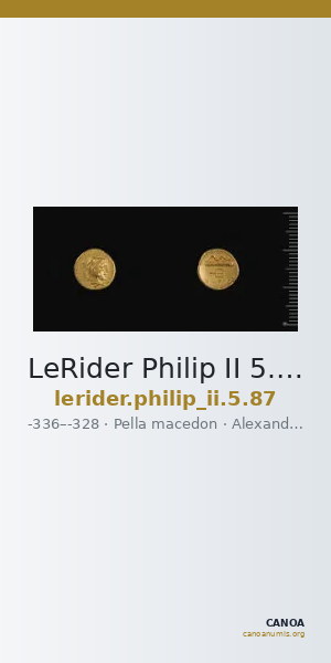 LeRider Philip II 5.87 — CANOA