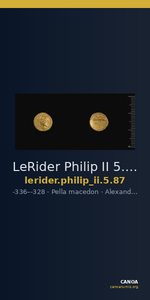 LeRider Philip II 5.87 — CANOA