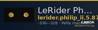 LeRider Philip II 5.87 — CANOA