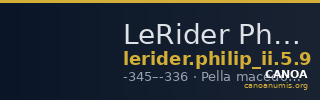 LeRider Philip II 5.9 — CANOA
