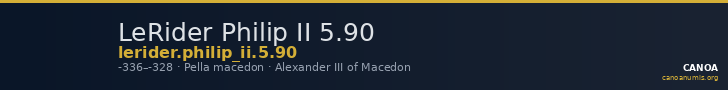 LeRider Philip II 5.90 — CANOA