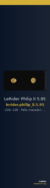 LeRider Philip II 5.95 — CANOA
