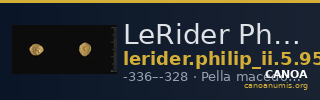 LeRider Philip II 5.95 — CANOA