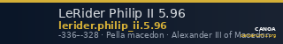 LeRider Philip II 5.96 — CANOA