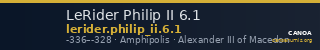 LeRider Philip II 6.1 — CANOA