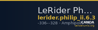 LeRider Philip II 6.3 — CANOA