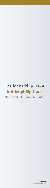 LeRider Philip II 6.4 — CANOA