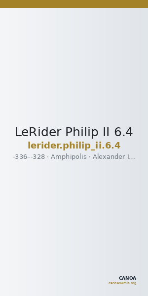 LeRider Philip II 6.4 — CANOA