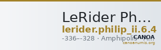 LeRider Philip II 6.4 — CANOA
