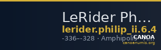 LeRider Philip II 6.4 — CANOA