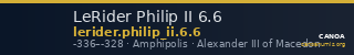 LeRider Philip II 6.6 — CANOA