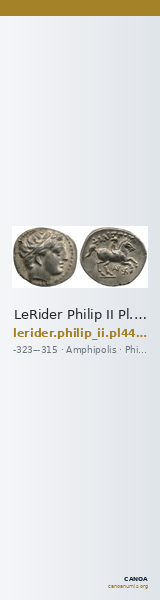 LeRider Philip II Pl. 44, Fig. 23 — CANOA