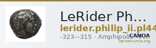 LeRider Philip II Pl. 44, Fig. 24 — CANOA