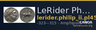 LeRider Philip II Pl. 45, Fig. 16 — CANOA