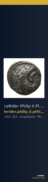 LeRider Philip II Pl. 45, Fig. 27 — CANOA