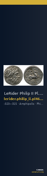 LeRider Philip II Pl. 46, Fig. 17 — CANOA