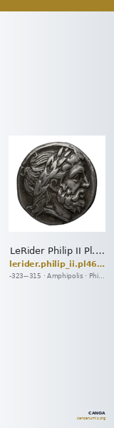 LeRider Philip II Pl. 46, Fig. 18 — CANOA