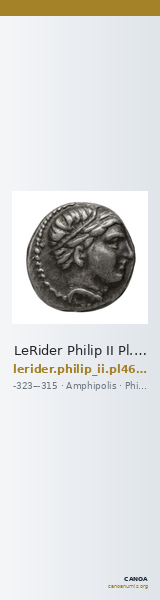 LeRider Philip II Pl. 46, Fig. 26 — CANOA