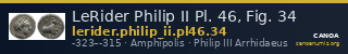 LeRider Philip II Pl. 46, Fig. 34 — CANOA