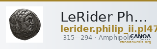 LeRider Philip II Pl. 47, Fig. 14 — CANOA