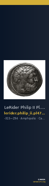 LeRider Philip II Pl. 47, Fig. 23 — CANOA