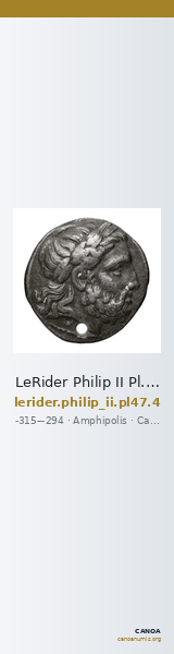 LeRider Philip II Pl. 47, Fig. 4 — CANOA